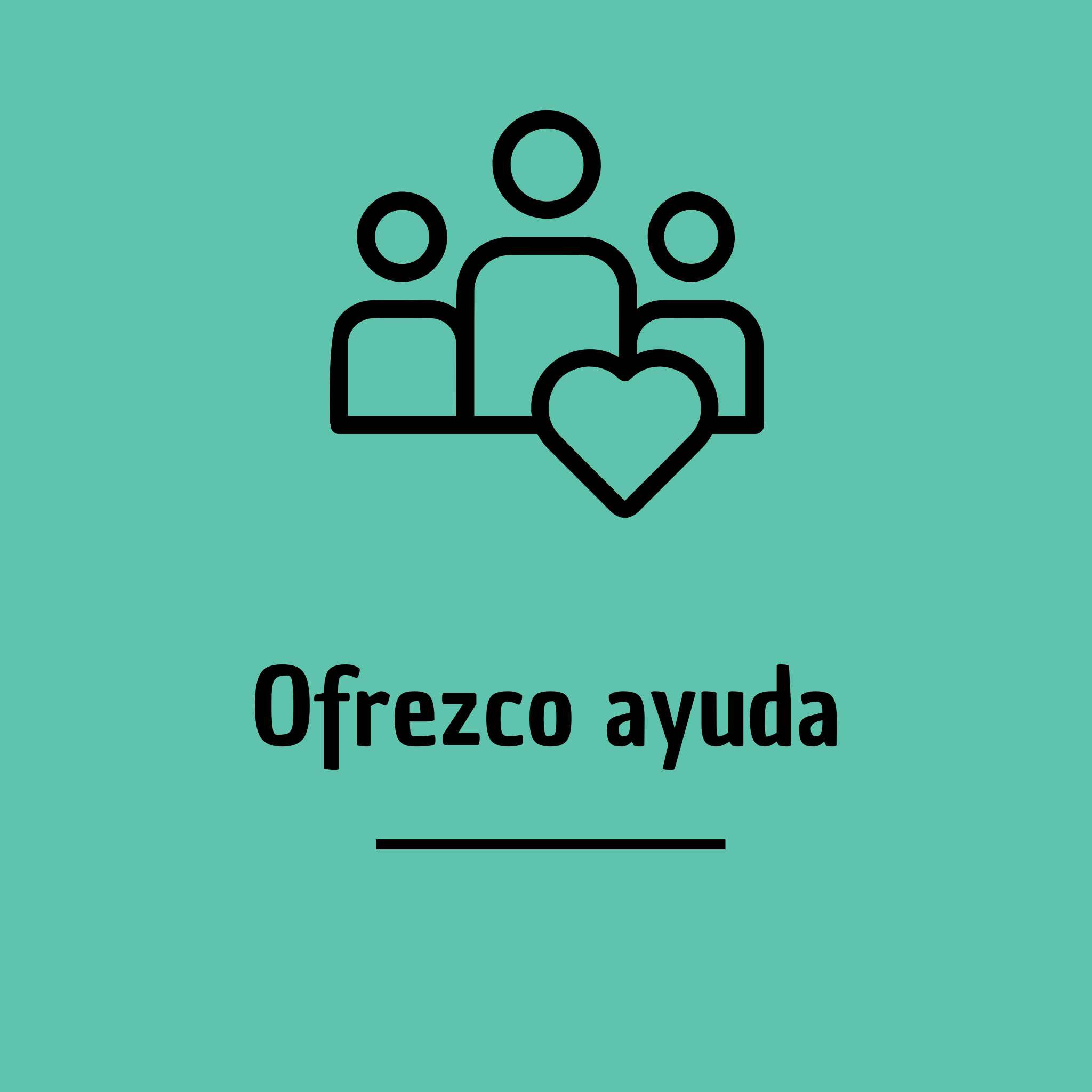 ofrezco ayuda